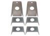 Rust Buster 1987-1995 Jeep Wrangler Body Mount Brackets