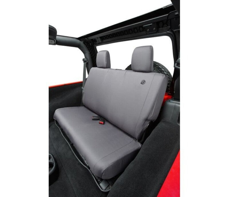 Bestop 07-18 Jeep Wrangler JK 2-Door Rear Seat Covers (Charcoal)