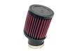 K&N Universal Clamp-On Air Filter 1-15/16in 20 DEG FLG x 3-1/2in OD x 4in H