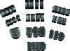 Kuryakyn ISO Large Peg Replacement Rubbers (8 Pcs)