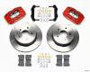 Wilwood Dynapro Radial Rear Kit 12.19in Drilled Red 2004-2006 Pontiac GTO