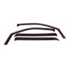 Westin 2009-2014 Ford F-150 SuperCrew In-Channel Wind Deflector 4pc - Smoke