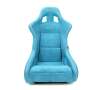 NRG FRP Bucket Seat (Large) Prisma-Chromatic Dark Teal Vegan Suede w/ Chameleon Back