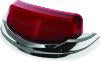 Kuryakyn Tracer Rear Fender Tip Light Chrome Red Lens