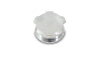 Vibrant 2.75in OD Aluminum Weld Bungs w/ Polished Aluminum Threaded Cap (incl. O-Ring)