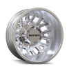 Mayhem 8107D Cogent Dually 17x6.5 / 8x165.1 BP / -142mm Offset / 121.3mm Hub Polished Wheel