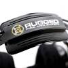 Rugged Radios FHS Over-The-Head Fire Safety Industrial Headset With PTT Button / No Cable
