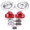 Power Stop 2003 Chrysler Voyager Front Z36 Truck & Tow Brake Kit w/Calipers