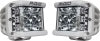 Rigid Industries D-SS - Flood - Set of 2 - White Housing