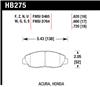 Hawk 1997-1997 Acura CL 2.2 HPS 5.0 Front Brake Pads