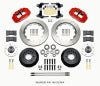 Wilwood Narrow Superlite 6R Front Hub Kit 14.00in Red 82-92 Camaro//Firebird