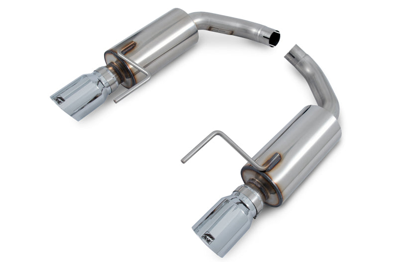 AWE Tuning S550 Mustang EcoBoost Axle-Back Exhaust - Touring Edition (Chrome Silver Tips)