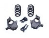 MaxTrac 00-06 GM C/K1500 SUV 2WD/4WD 3in/4in Lowering Spindle Kit