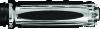 Kuryakyn Zombie Grips Without Throttle Boss Dual Cable Chrome