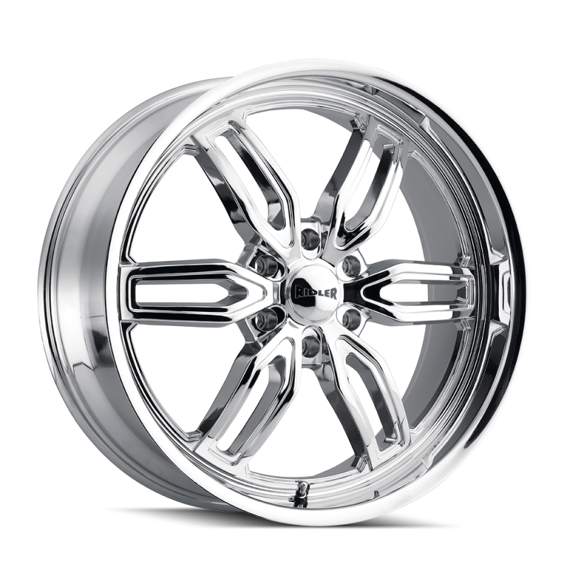 Ridler 609 20x9 / 6x139.7 BP / 30mm Offset / 106.1mm Hub Chrome Wheel