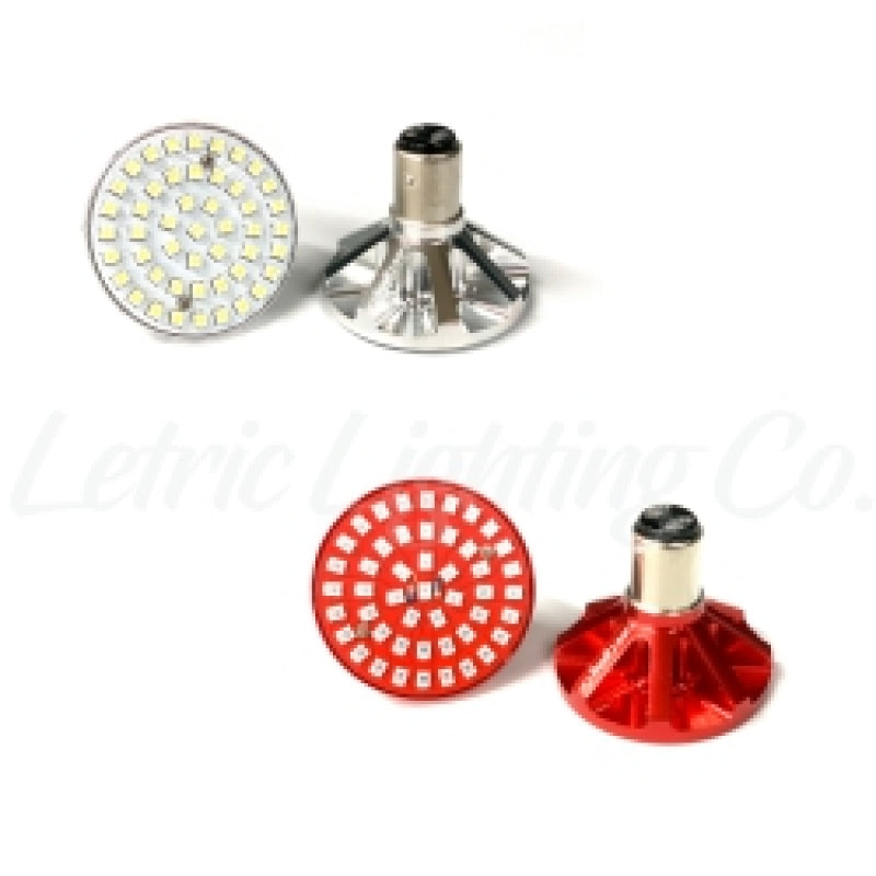 Letric Lighting Premium Front Rear Turn Signal Combo Kit - White/ Amber & Red/Red