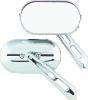 Kuryakyn Magnum Mirrors Small Flat Glass Chrome