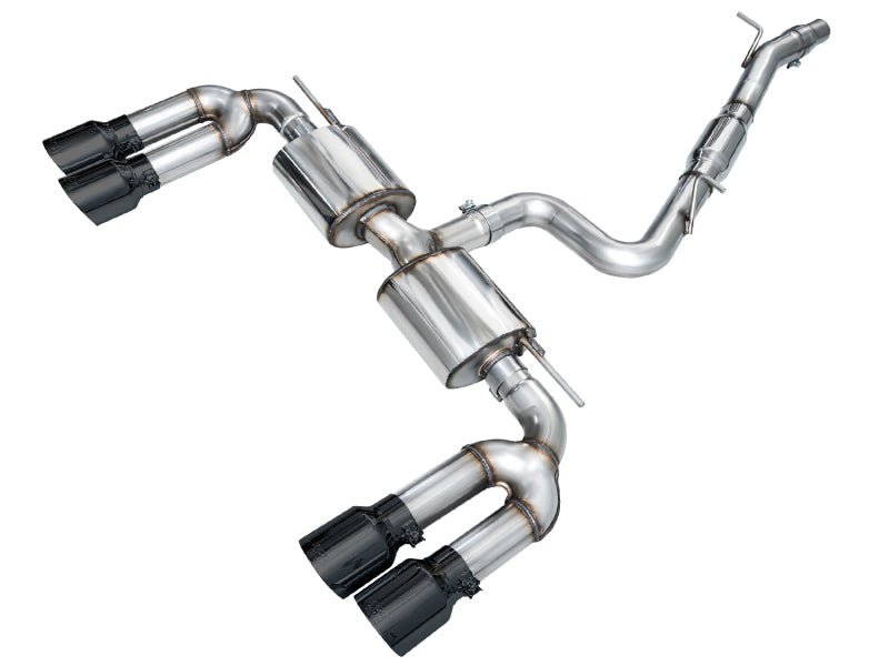 AWE Tuning 22-24 Audi 8Y S3 Touring Edition Exhaust - Diamond Black Tips