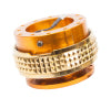 NRG Quick Release Kit - Pyramid Edition - Rose Gold Body / Chrome Gold Pyramid Ring
