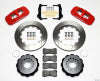 Wilwood AERO4 Rear Kit 14.25in Red 2006-10 Magnum/Challenger/Charger/300C