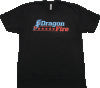 DragonFire Racing Dfr Logo Tee Blue/Red Sm