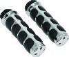 Kuryakyn ISO Grips Without Throttle Boss Dual Cable Chrome