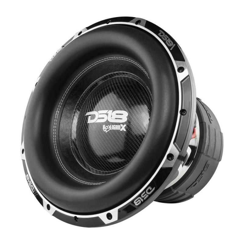 DS18 Hooligan High Excursion Subwoofer 15in 4000 Watts RMS 2 ohm DVC