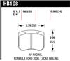 Hawk AP Racing 14mm Blue 9012 Race Brake Pads