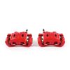 Power Stop 97-04 Mitsubishi Diamante Front Red Calipers w/Brackets - Pair