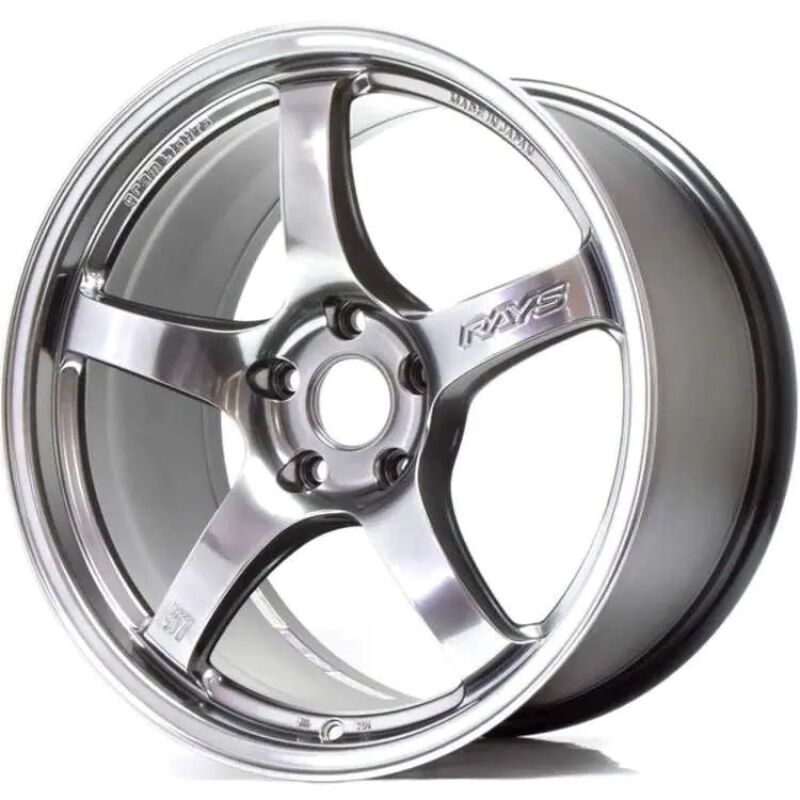 Gram Lights 57CR 18X8.5 +37 5x114.3 Grace Silver (MOQ 20)