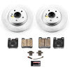 Power Stop 07-10 Mercedes-Benz SLK55 AMG Rear Z23 Coated Brake Kit