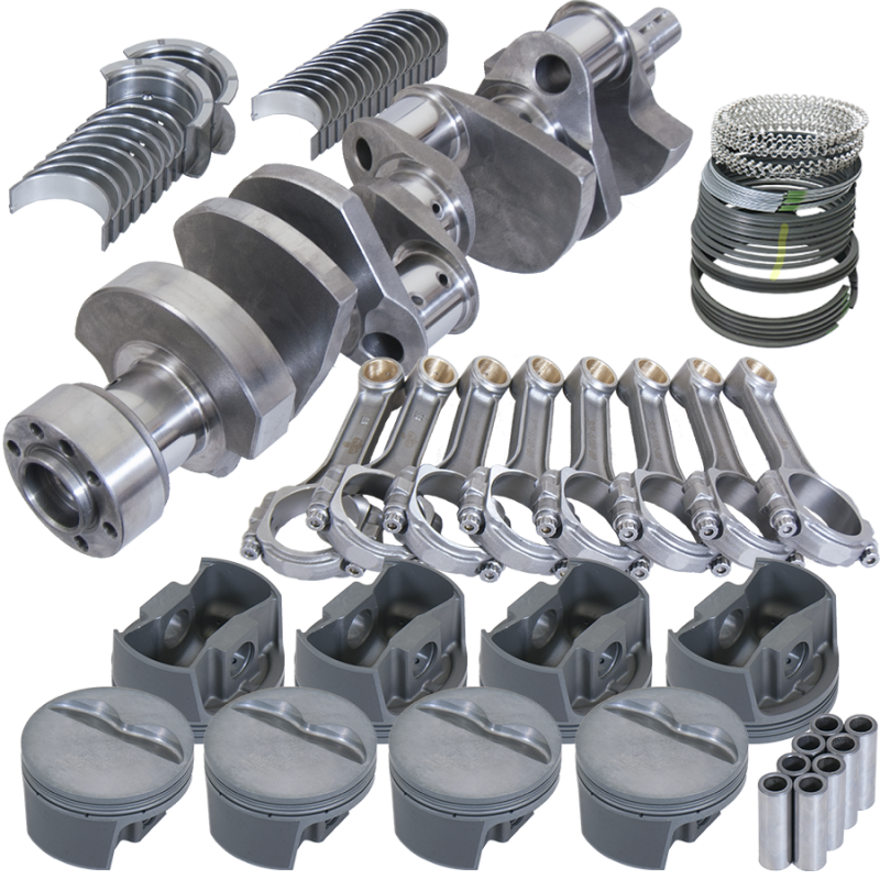 Eagle Chevy LT1350 1Pc 3.750in Crank 5.700in I-Beam Rods -5cc 4.040in Pistons Rotating Assembly