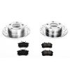 Power Stop 98-01 Audi A6 Quattro Rear Z23 Evolution Sport Brake Kit