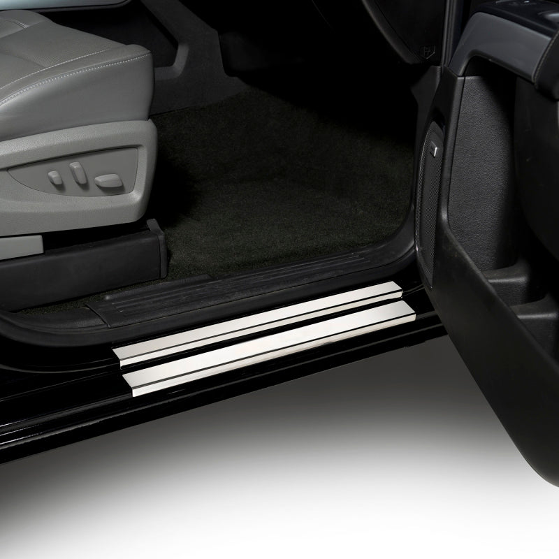 Putco 2020 Chevy Silv LD/HD / GMC Sierra LD/HD Fits Dbl Cab and Reg Cab (2pc) SS Door Sills