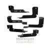 Westin 2004-2013 Chevy Silverado 1500 Crew Cab Premier Oval Nerf Step Bar Mount Kit - Black