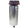 Moroso 6in Diameter Single -16AN Inlet Aluminum Breather Tank Catch Can