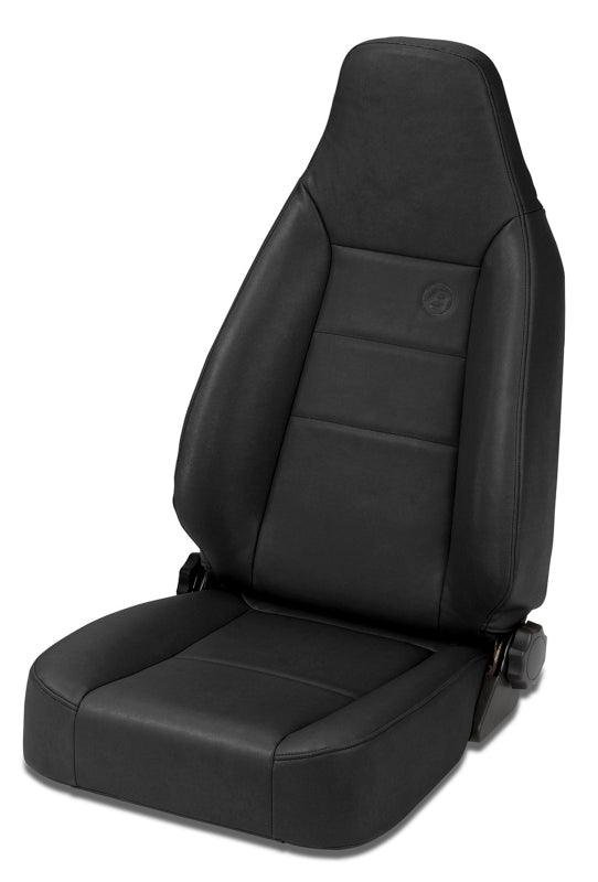 Bestop 76-86 Jeep Cj7 Front Trailmax II Sport Seat (All Vinyl Black Denim)