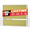 K&N HVAC Filter 20 X 25 X 5 Merv 11