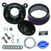S&S Cycle 08-17 Touring/16-17 Softail Models Stealth Air Cleaner Kit w/o Cover