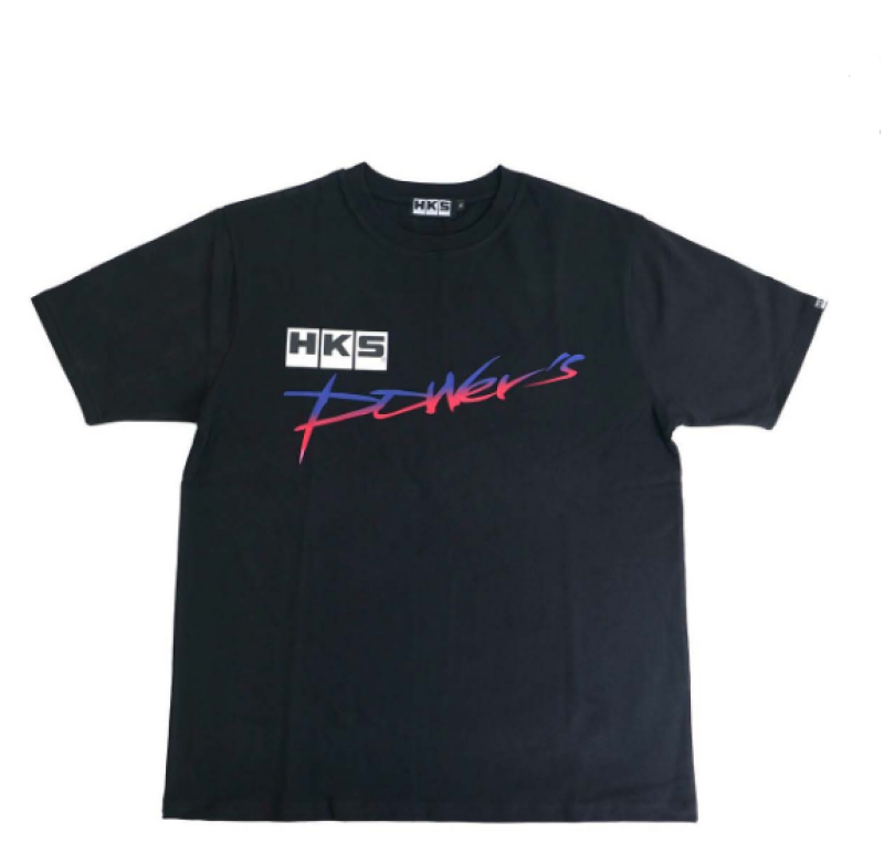 HKS T-SHIRT Powers BLACK L