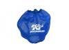 K&N Drycharger Wrap Blue Custom 6.5in H