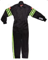RaceQuip Green Trim SFI-1 JR. Suit - Kids XXS