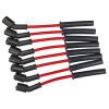 Moroso 97-13 Chevy Corvette 5.7L/6.0L/6.2L Ultra 350 8mm Multi-Angle Boot Spark Plug Wire Set - Red