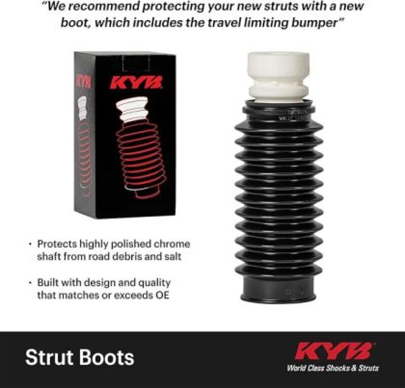 KYB 17-21 Honda Ridgeline Strut Boot - Rear