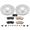 Power Stop 06-12 Ford Fusion Front Z17 Evolution Geomet Coated Brake Kit