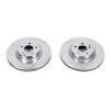 Power Stop 2006 Mercedes-Benz CLS500 Front Evolution Drilled & Slotted Rotors - Pair