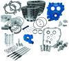 S&S Cycle 99-06 BT 100in Power Package - Wrinkle Black