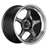 Konig Hyperspec 17x8 5x100 ET40 Anthracite Metallic Wheel w/ Mirror Machined Lip (Knurled Bead)