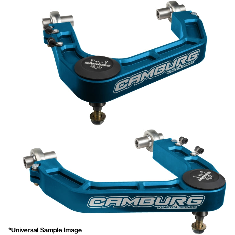Camburg Ford Bronco 21-23 KINETIK V2 Performance Billet Uniball Upper Arms (King Blue)