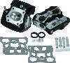S&S Cycle 99-05 BT Super Stock 79cc Cylinder Head Kit - Wrinkle Black